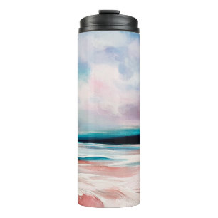 Abstract oil texture background. Paint on canvas. Thermal Tumbler
