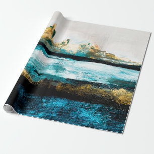 Abstract oil texture background. Paint on canvas.  Wrapping Paper