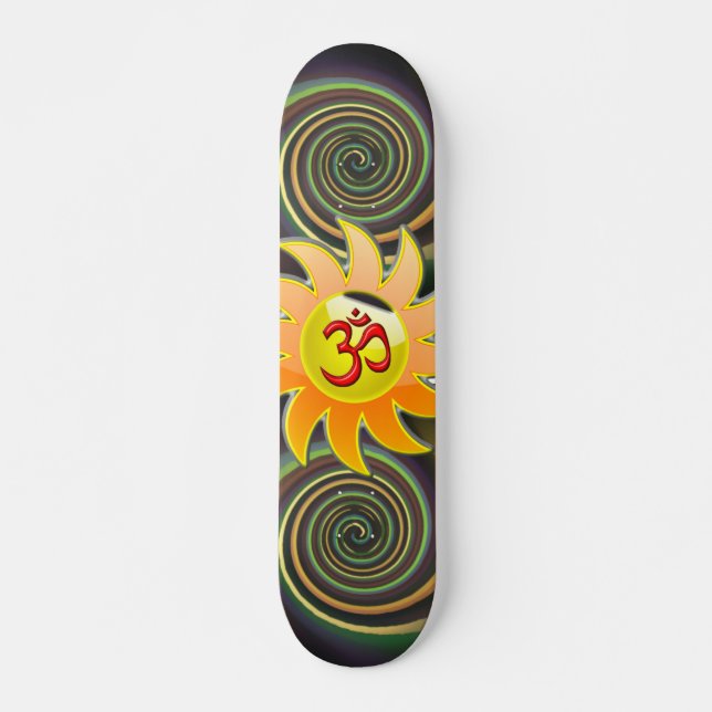 ABSTRACT OM SKATEBOARD (Front)