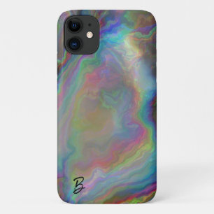 Abstract Opal Agate Personalized Phone Case