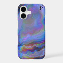 Abstract Opal Agate Personalized Phone Case