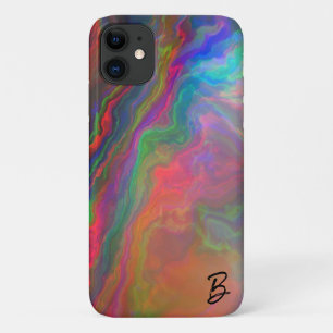 Abstract Opal Agate Personalized Phone Case