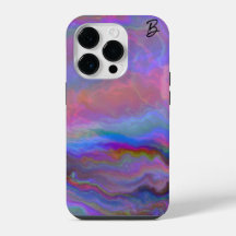 Abstract Opal Agate Personalized Phone Case