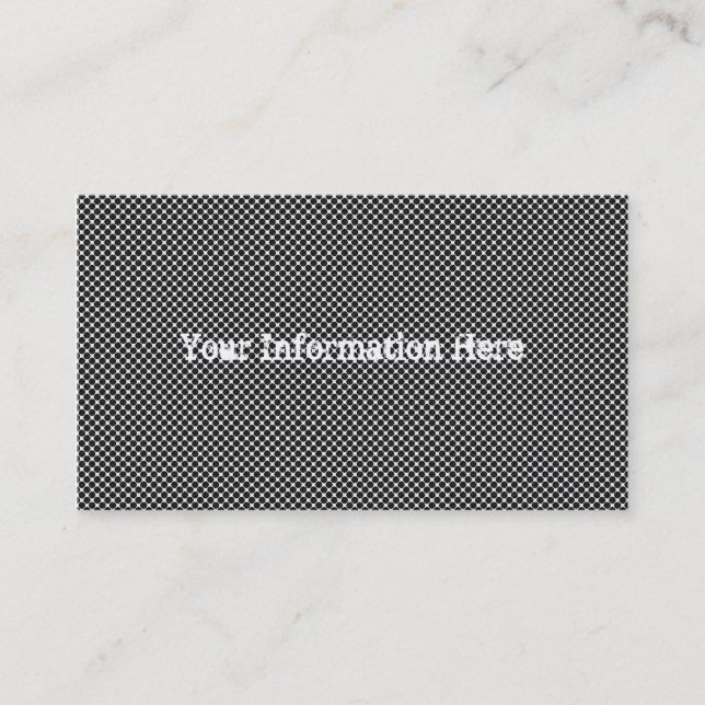 Abstract Optical Dots Business Cards (Front)