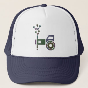 Abstract-or - trucker hat