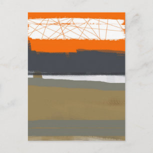 Abstract Orange 1 Postcard