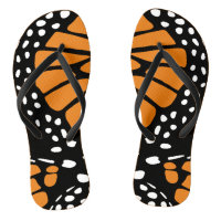 Abstract Orange & Black Monarch Butterfly