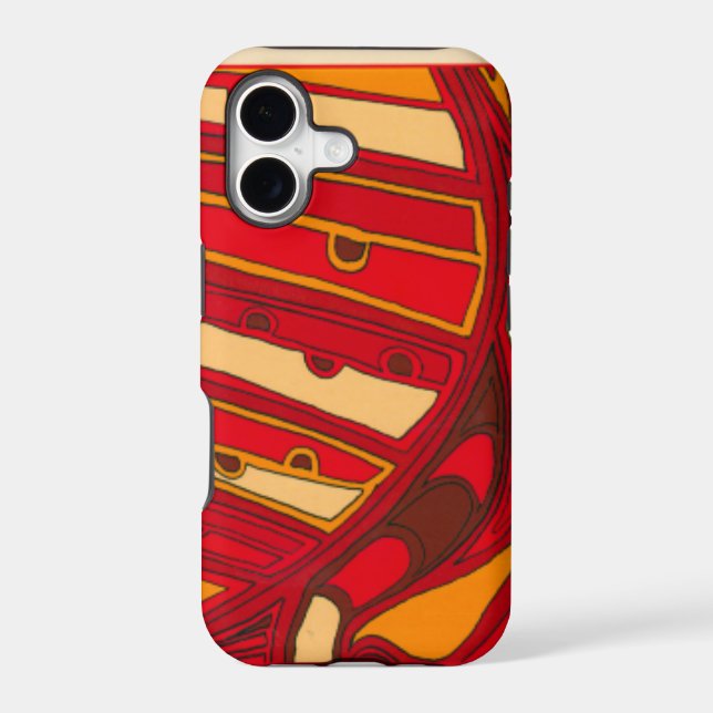 Abstract Orange Panels (Back)