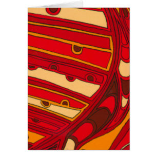 Abstract Orange Panels