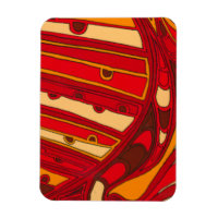 Abstract Orange Panels