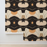 Abstract Organic Earth Tone Pattern
