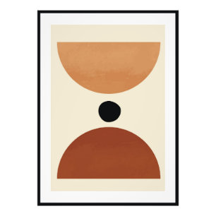 Abstract organic shape photo print