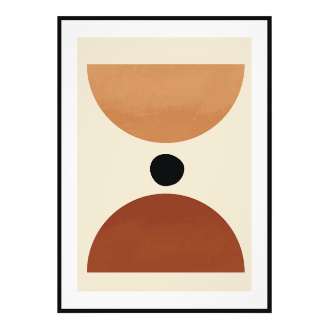Abstract organic shape photo print (Front)