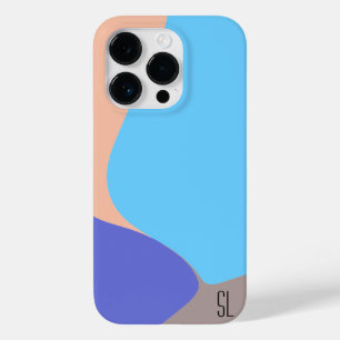 Abstract Organic Shapes Personalized Case-Mate iPhone 14 Pro Case