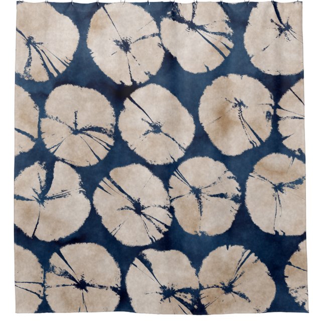 Abstract oriental floral motif. Seamless pattern.p (Front)