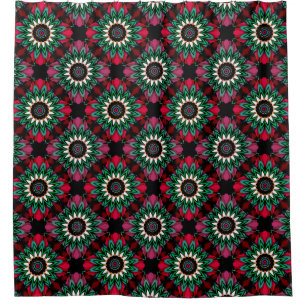 Abstract ornamental geometrical print decoration p