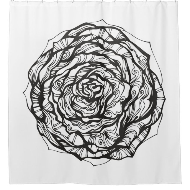 Abstract Ornamental Rose (Front)