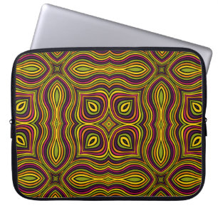Abstract ornamental seamless pattern. Vintage mosa Laptop Sleeve