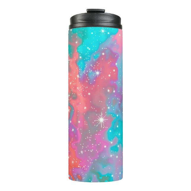 Abstract Outer Space Artwork | Thermal Tumbler (Front)