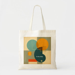 Abstract Overlapping Shapes Art Composition Tote Bag
