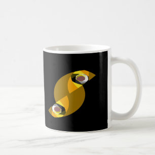 ABSTRACT OWL COFFEE MUG