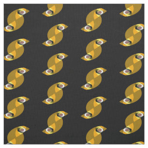 ABSTRACT OWL FABRIC