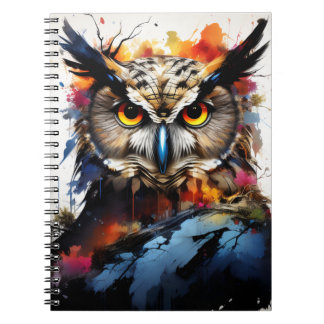 Abstract Owl | Notebook Journal