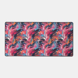 Abstract Paint 01 Desk Mat