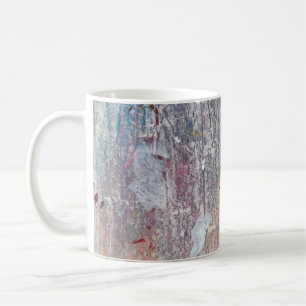 Abstract paint background. Artwork made of mixed m Coffee Mug