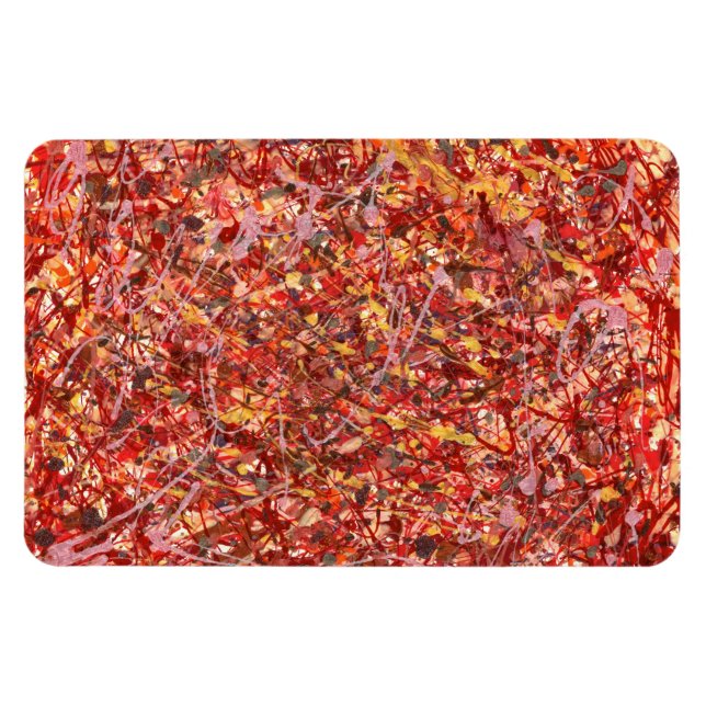 Abstract - Paint - Cosmetically speaking Magnet (Horizontal)