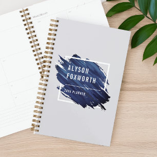 Abstract Paint Logo Personalized Planner