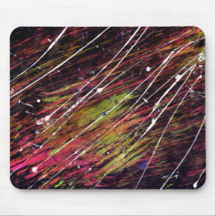 Abstract Paint Mouse Pad