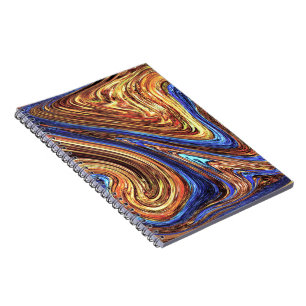 Abstract Paint Notebook