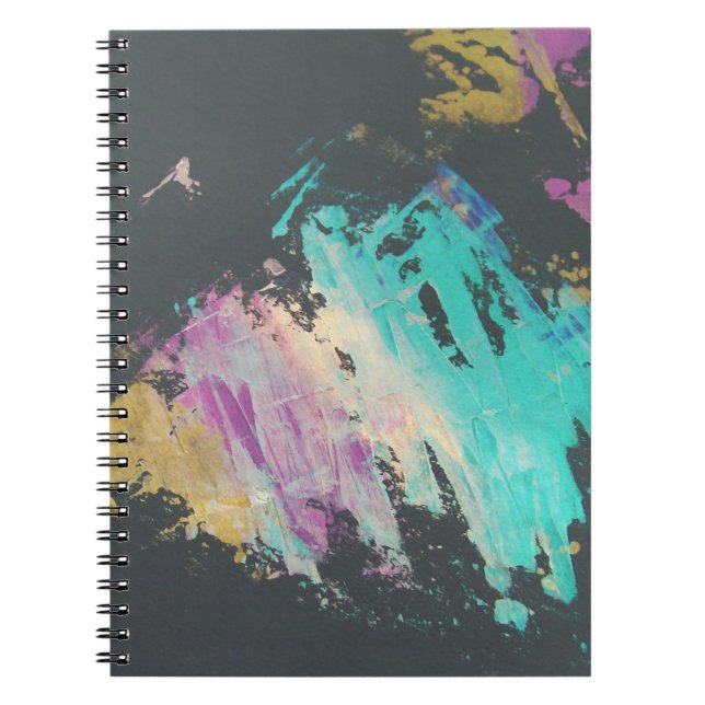 Abstract Paint Notebook (Front)