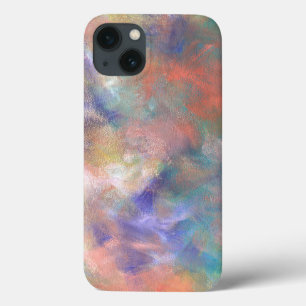 Abstract Paint Pattern  iPhone 13 Case