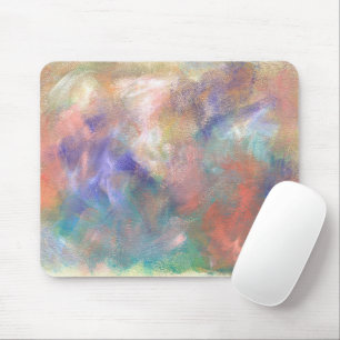 Abstract Paint Pattern Mouse Pad
