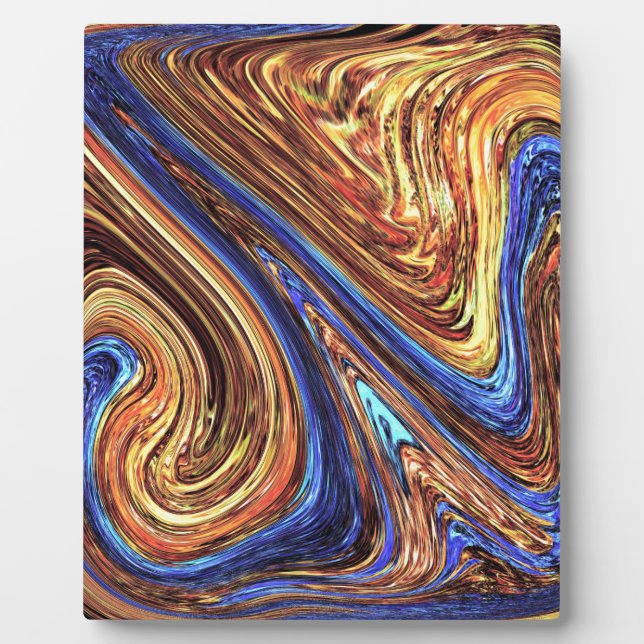 Abstract Paint Plaque (Front)