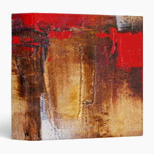 Abstract Paint Splatter Binder