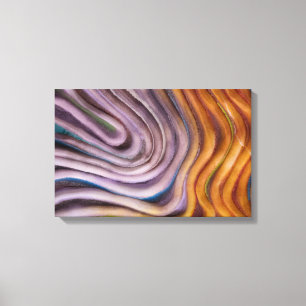 abstract paint swirl canvas print