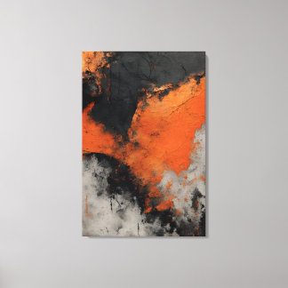 Abstract paint Texture Concrete Impression Canvas Print