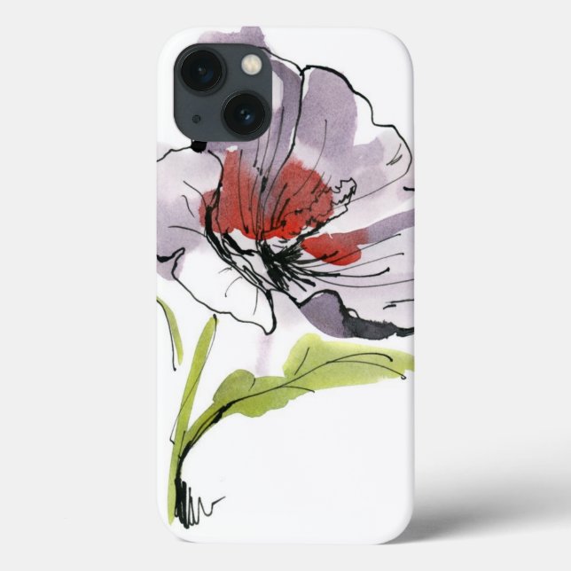 Abstract painted floral background 3 Case-Mate iPhone case (Back)