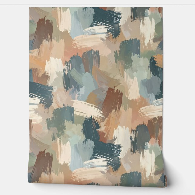 Abstract Painted Wall (Unrolling)