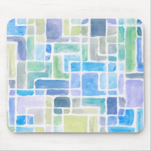 Abstract painted watercolor background. mouse pad