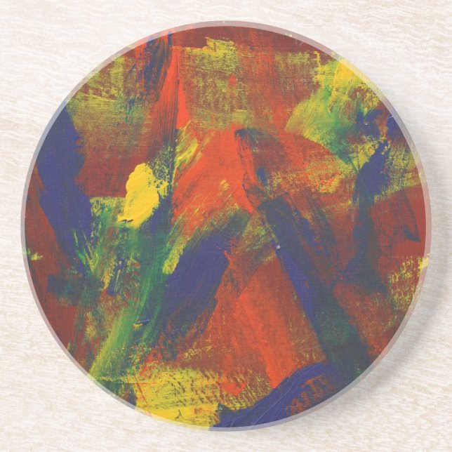 Abstract Painting 31 Jubilee Coaster (Front)