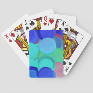 Abstract Painting   Abstract Art 32 Playing Cards