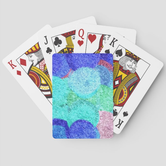 Abstract Painting | Abstract Art 37 Playing Cards (Back)