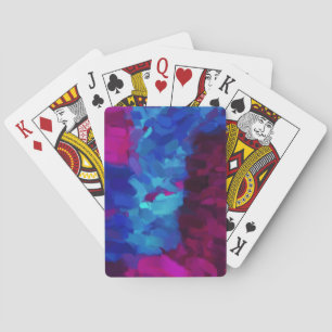 Abstract Painting   Abstract Art 6 Playing Cards