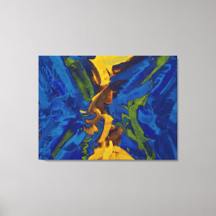 Abstract Painting   Abstract Art 9 Canvas Print