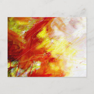 Abstract Painting Art Postcards