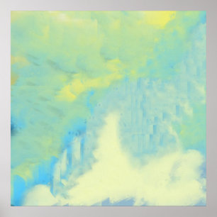 abstract painting art poster